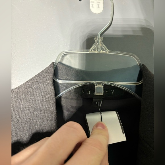 Theory Gabe B2 Wool Blend Blazer Womens Size 6 NWT - Picture 5 of 7